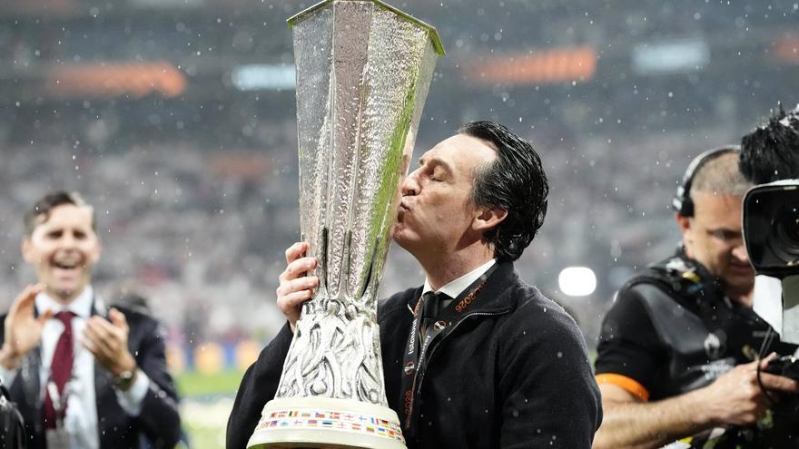 Emery, el rey con cinco coronas de la Europa League