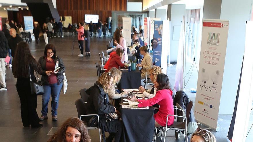 Apertura de la Feria de Empleo de Navarra