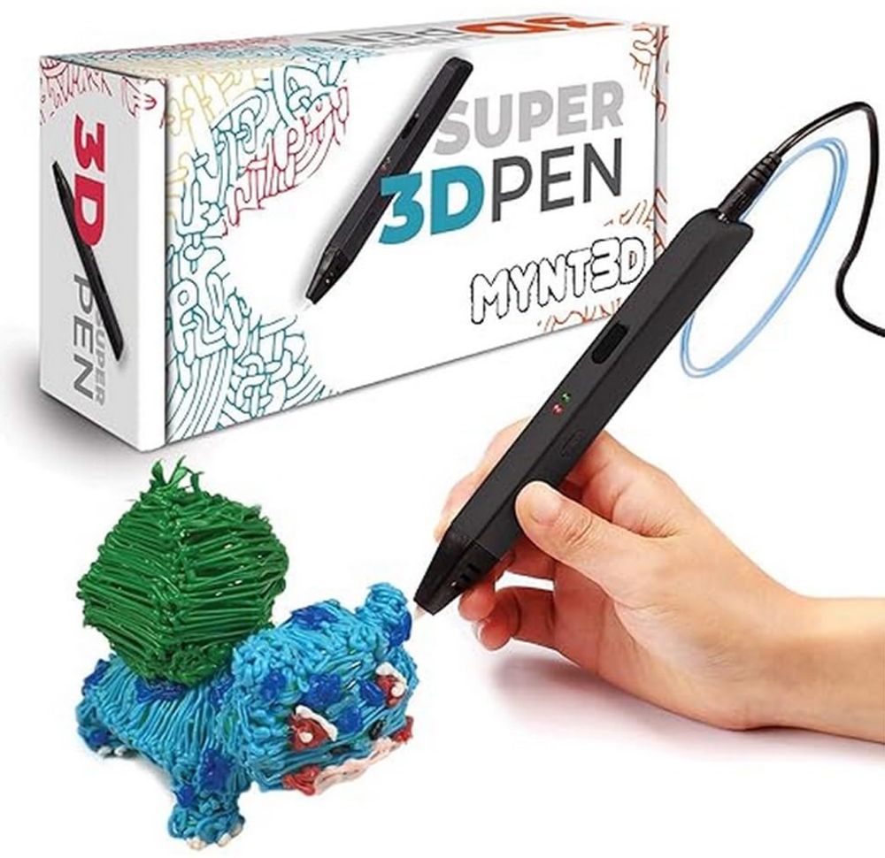 Con el bolígrafo 3D pueden imprimir lo que se imaginen