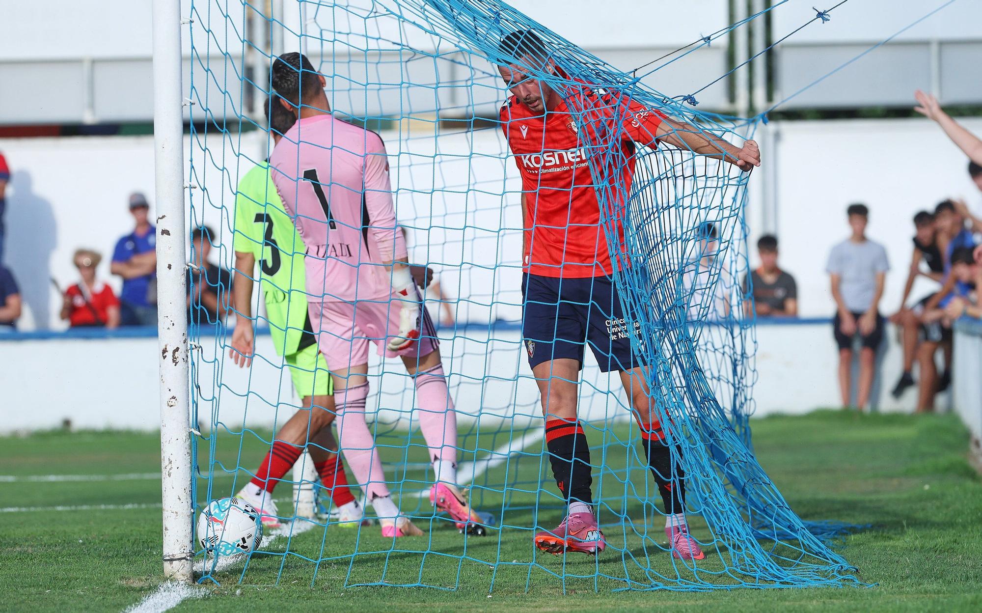 Osasuna logra en Tafalla su primer triunfo de pretemporada