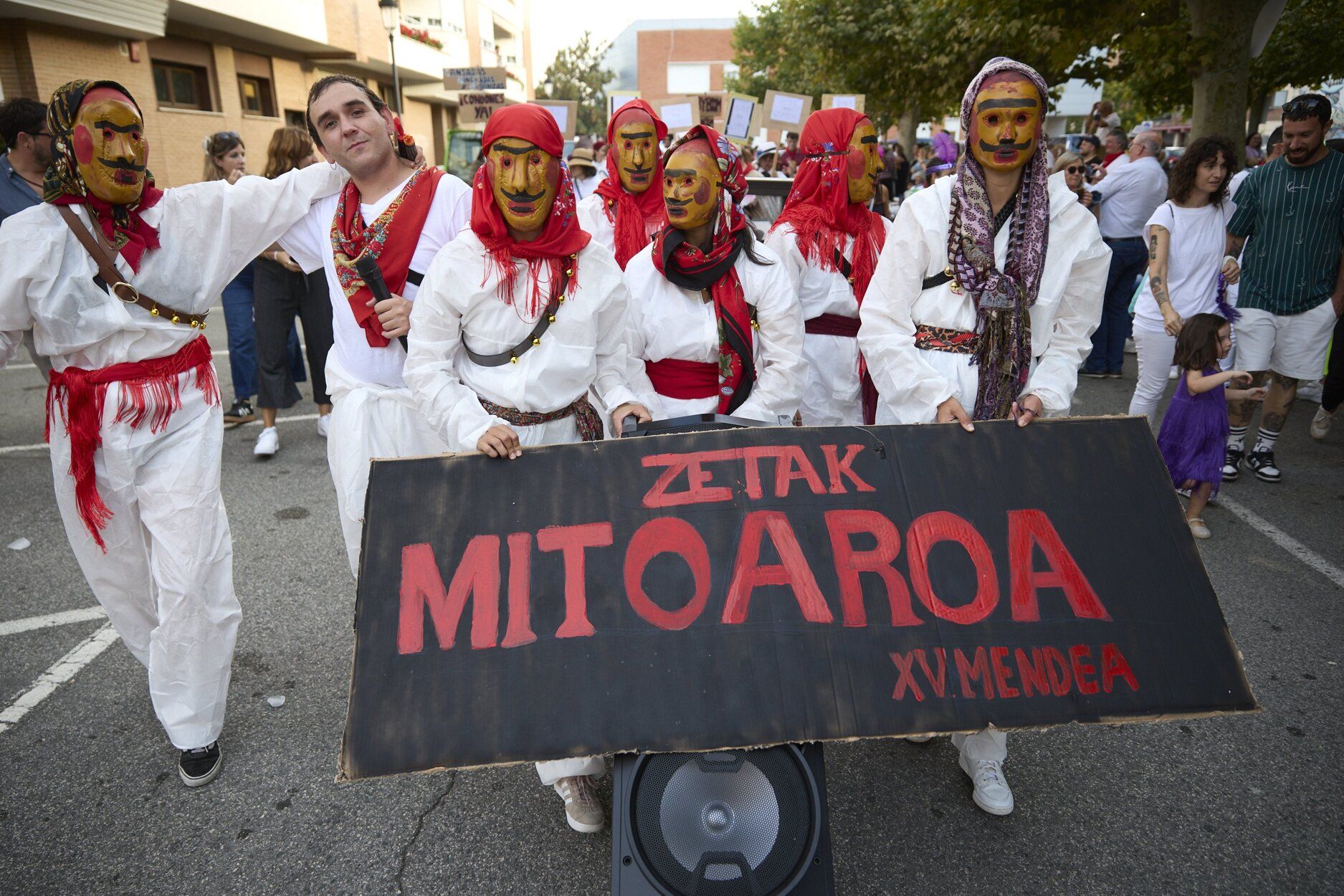 Fotos del día de disfraces en fiestas de Huarte