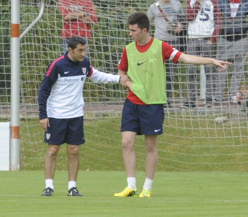 El regreso de Laporte en imágenes: así fue su primera etapa en el Athletic