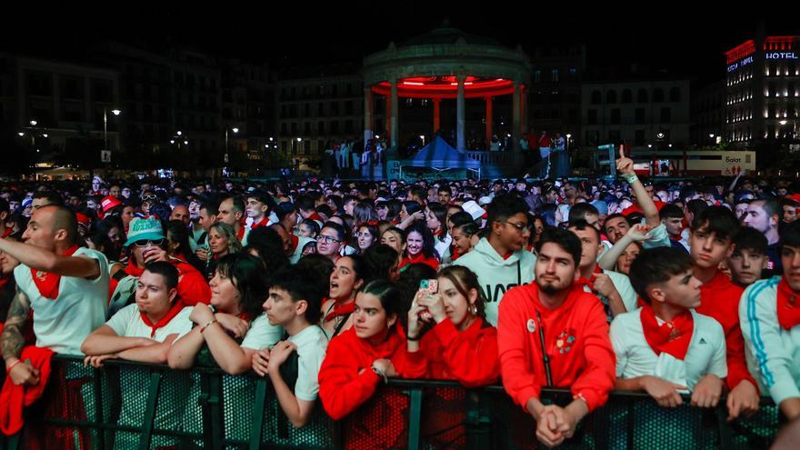 Adiós Sarasate: Plaza del Castillo, Fueros y Compañía, triángulo del macrofestival de San Fermín