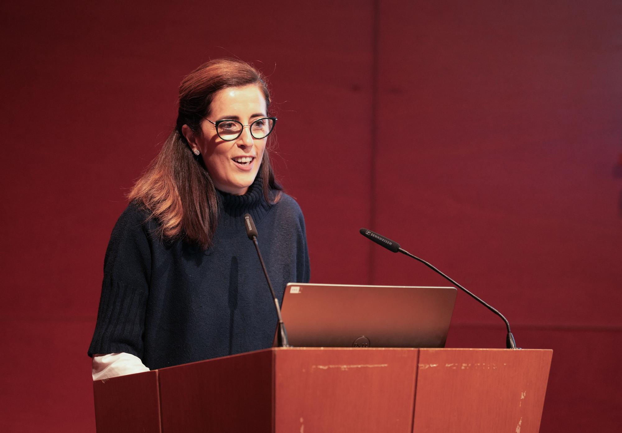 La presidenta de Cecobi, María López Negrete.