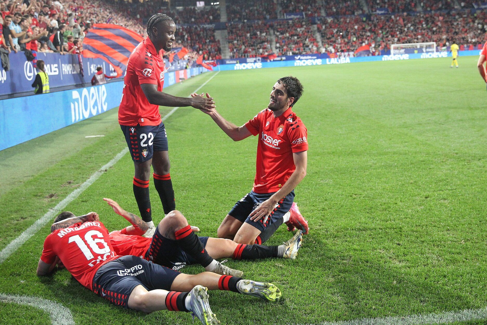 Fotos del Osasuna-Getafe en El Sadar
