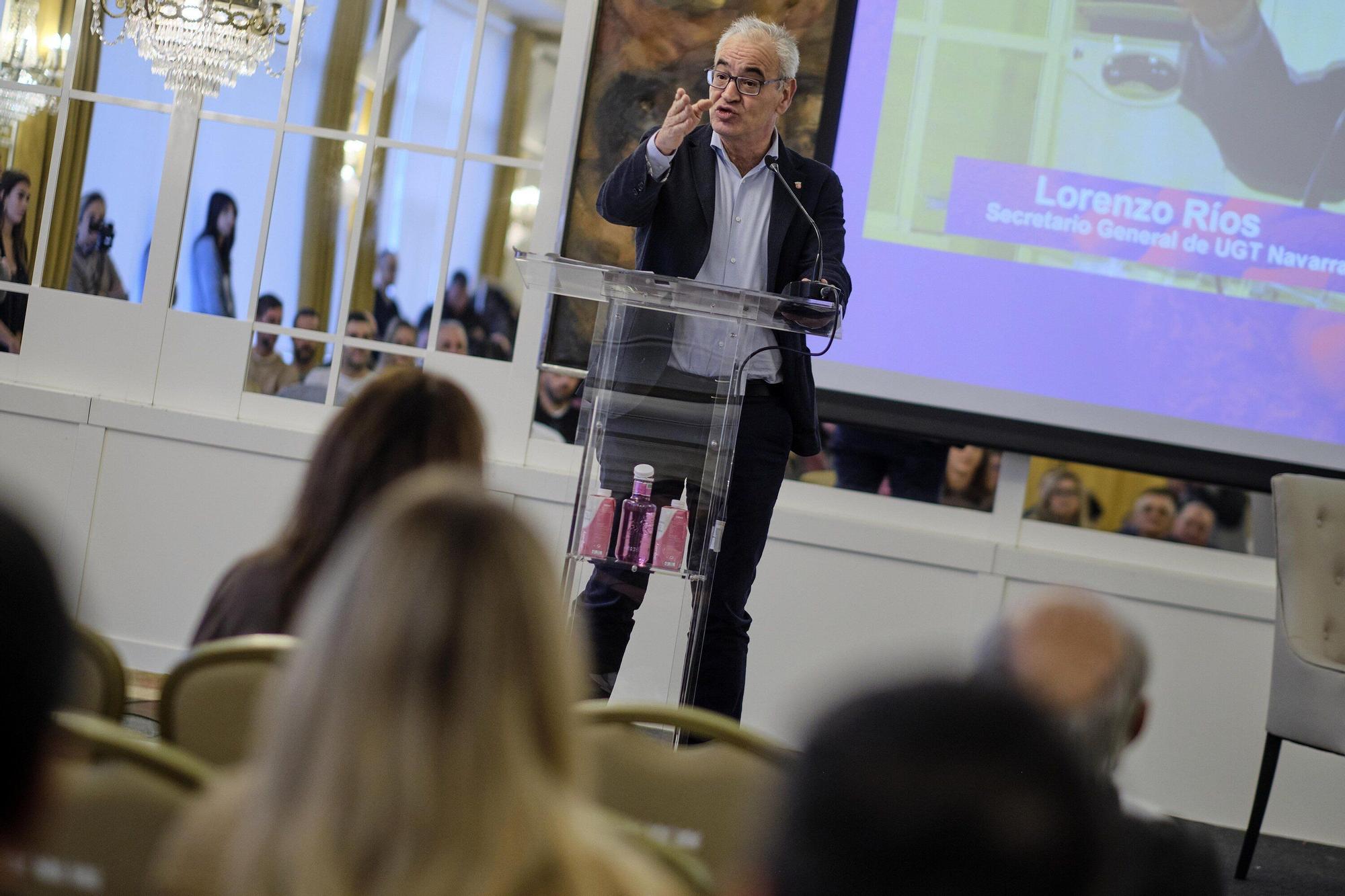 Jornada sobre negociación colectiva del sindicato UGT de Navarra