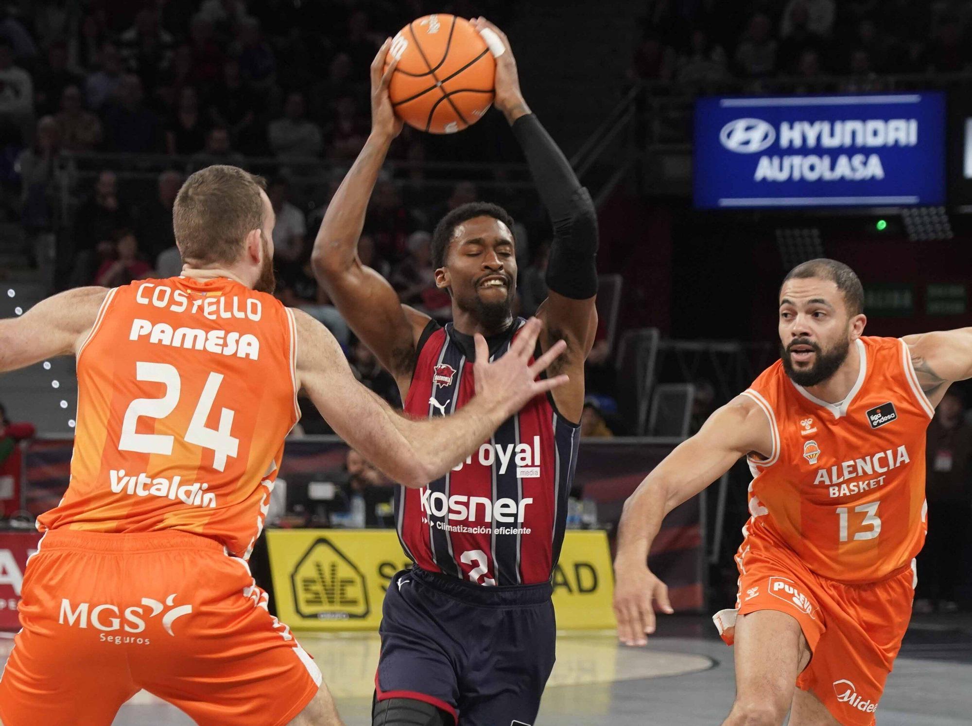 En imágenes: Derrota del Baskonia ante el Valencia Basket