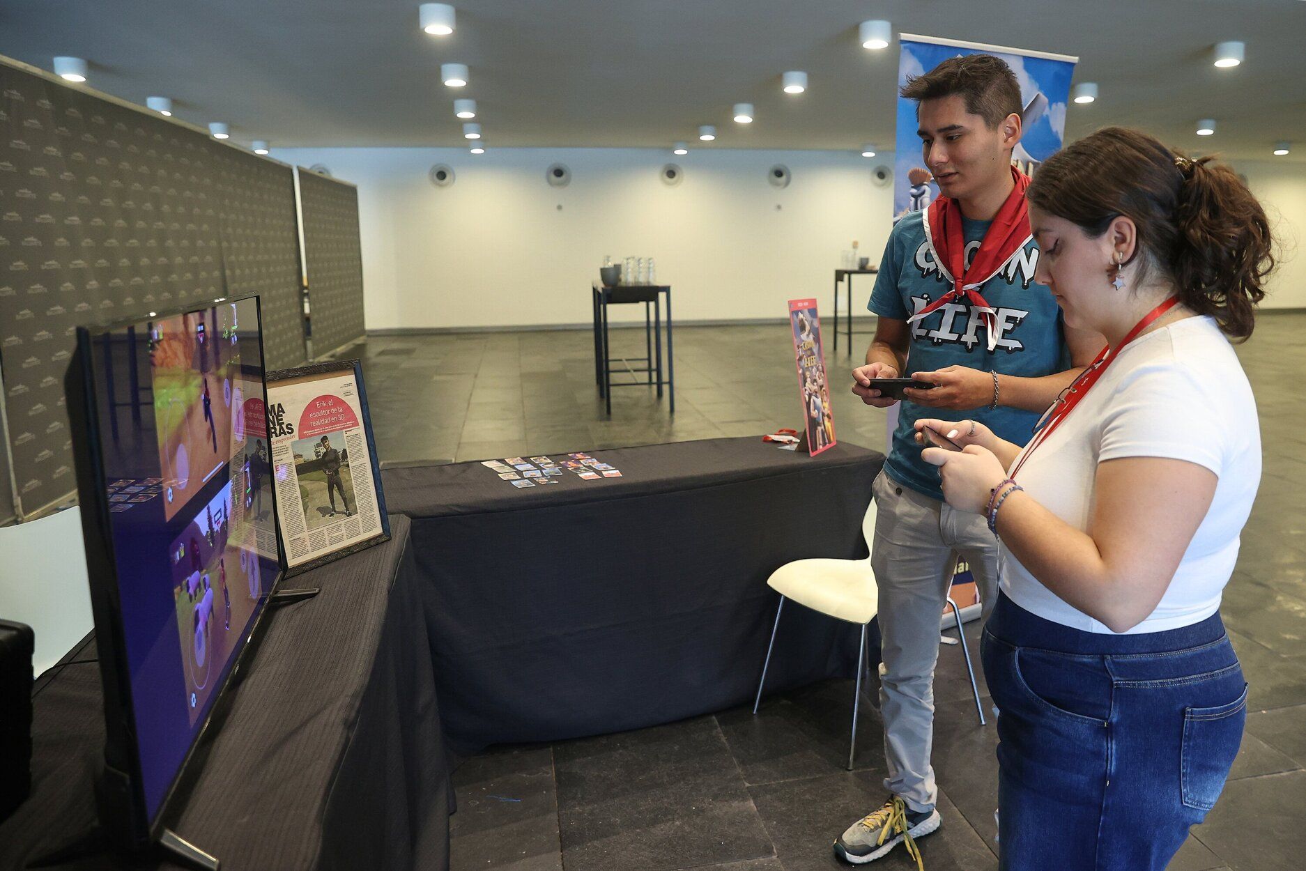 Imágenes de la 5ª Jornada de Videojuegos y Creación Digital de Navarra