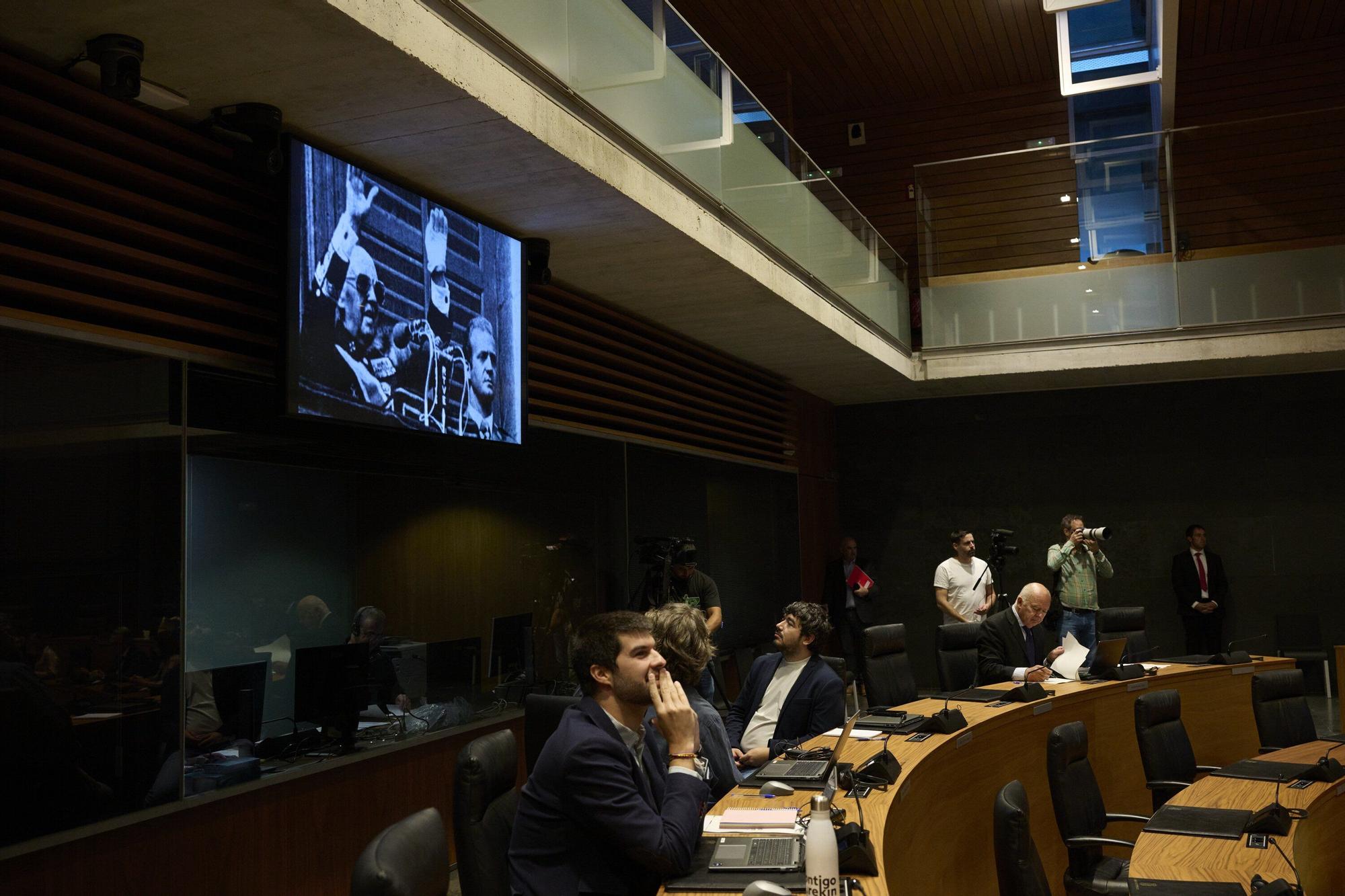Fotos del pleno del Parlamento de Navarra (primero del curso 2025-26)