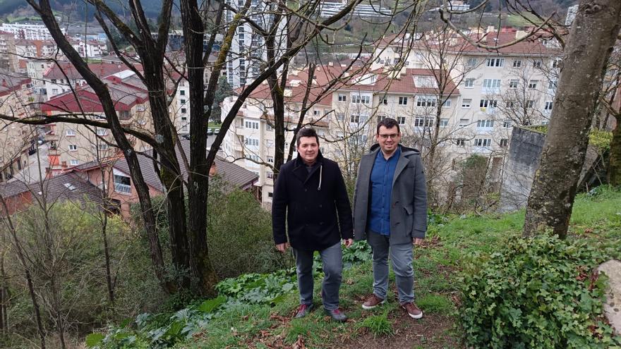 El PNV de Arrasate exige rematar la obra para estabilizar la ladera de Zarugalde