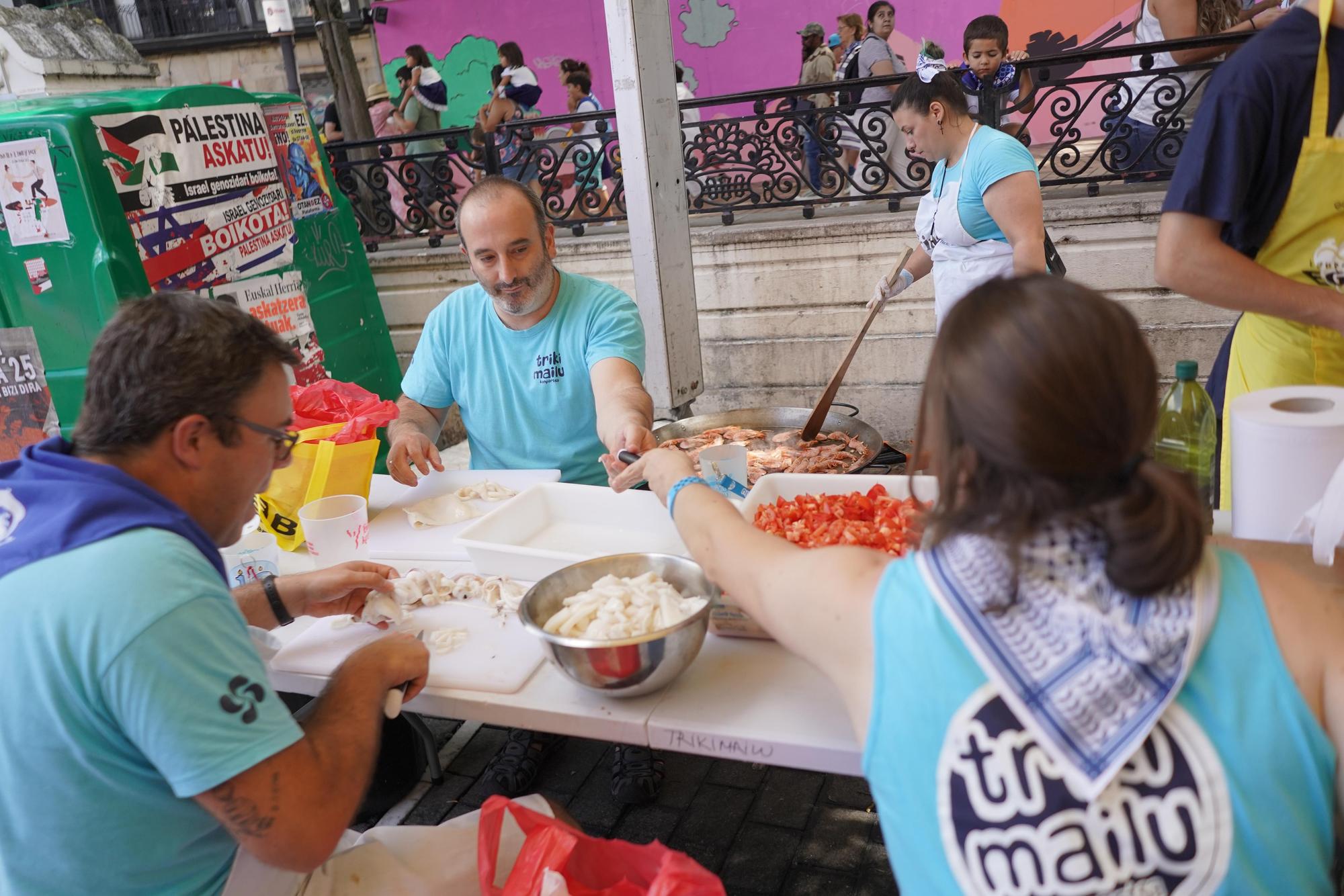 En imágenes: buen tiempo y gran ambiente en el último fin de semana de Aste Nagusia