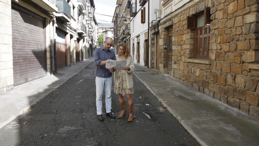 Oñati: plus de accesibilidad en San Lorentzo y Mendiko kale