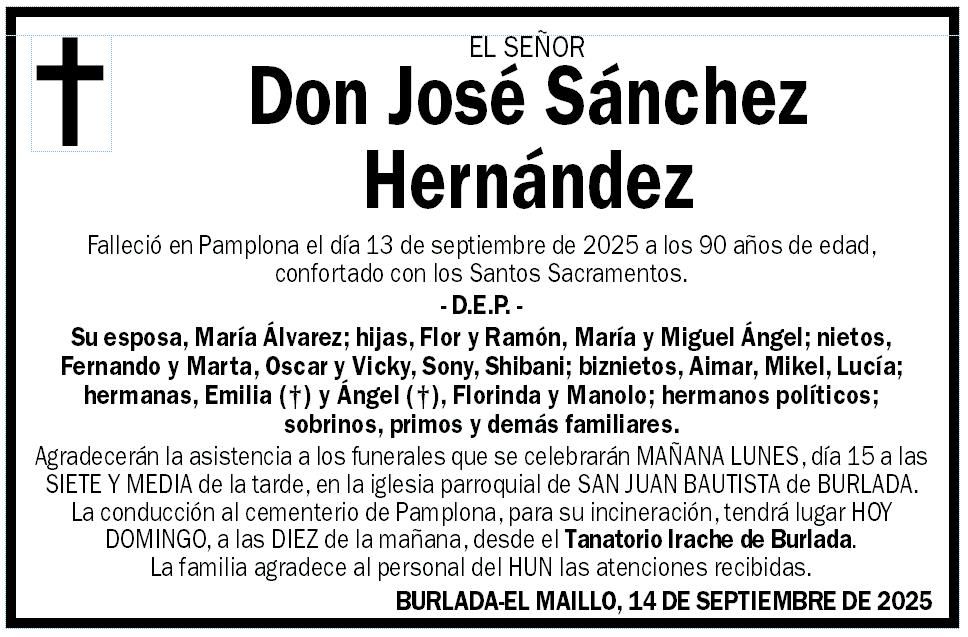 José Sánchez Hernández