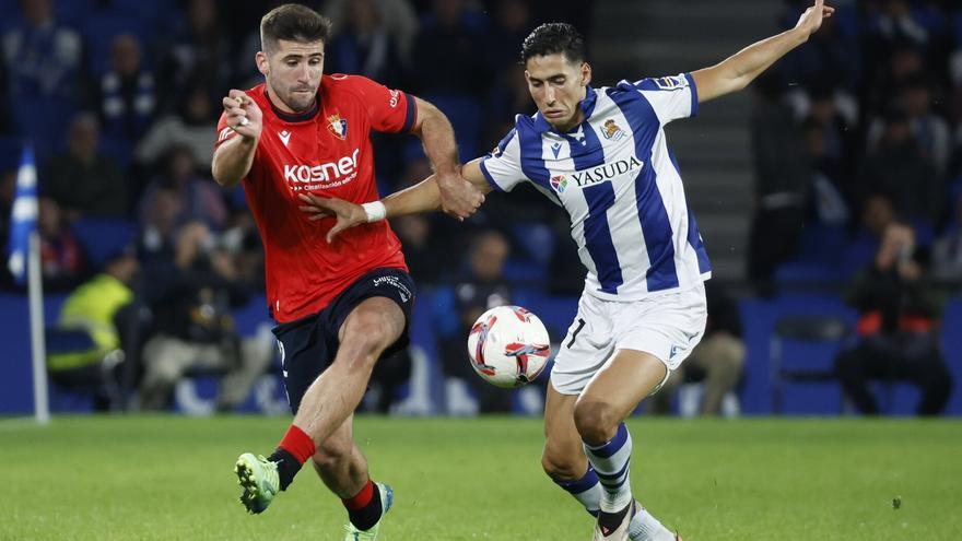 Cifras y apuntes del Real Sociedad-Osasuna