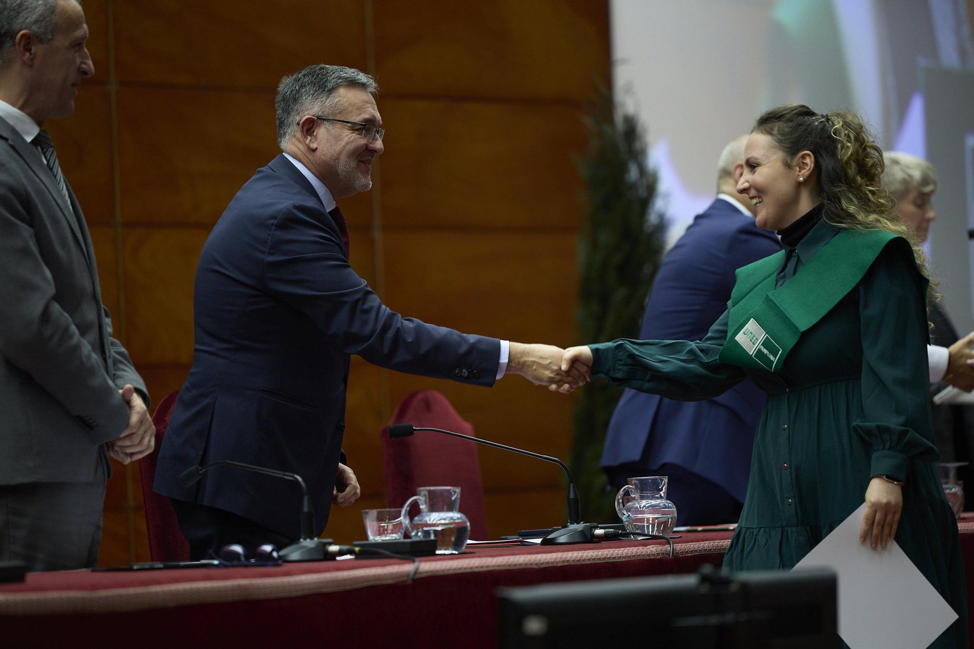 Acto de apertura del curso 2025 - 2026 en la UNED en Pamplona