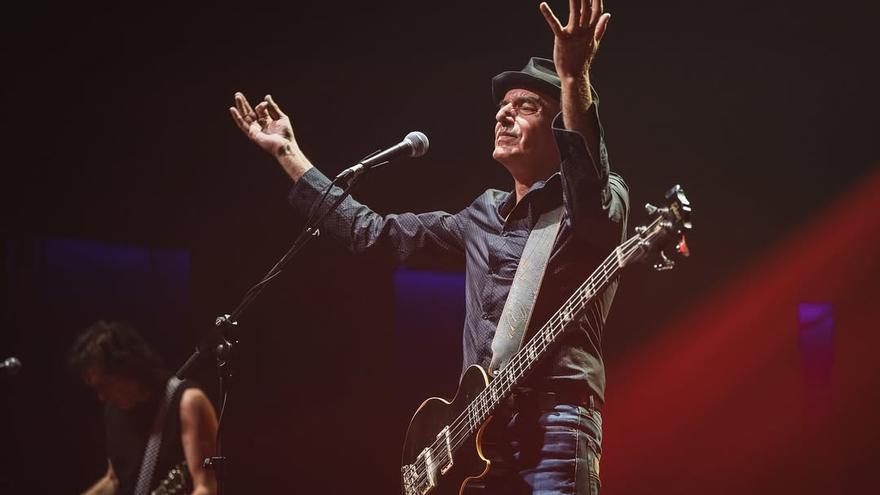 Antonio Arias, durante un concierto.