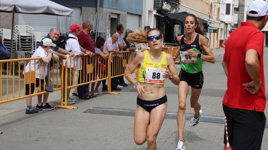 Abule Esteban Elizalde y Maitane Melero se imponen en el cross de Castejón