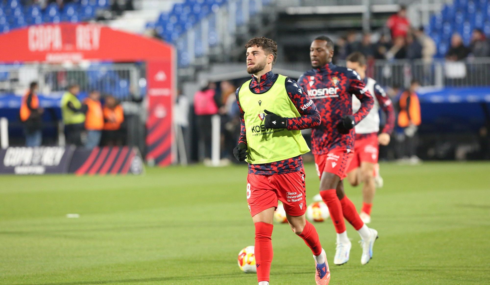 Fotos del CD Ebro - Osasuna en segunda ronda de la Copa del Rey