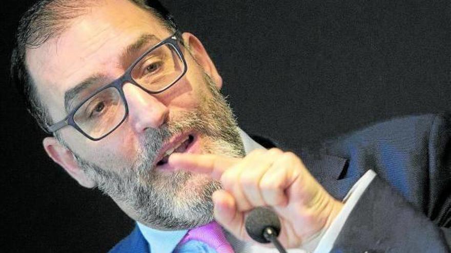 El juez de la Audiencia Nacional Eloy Velasco, en un acto público el año pasado en Pamplona.