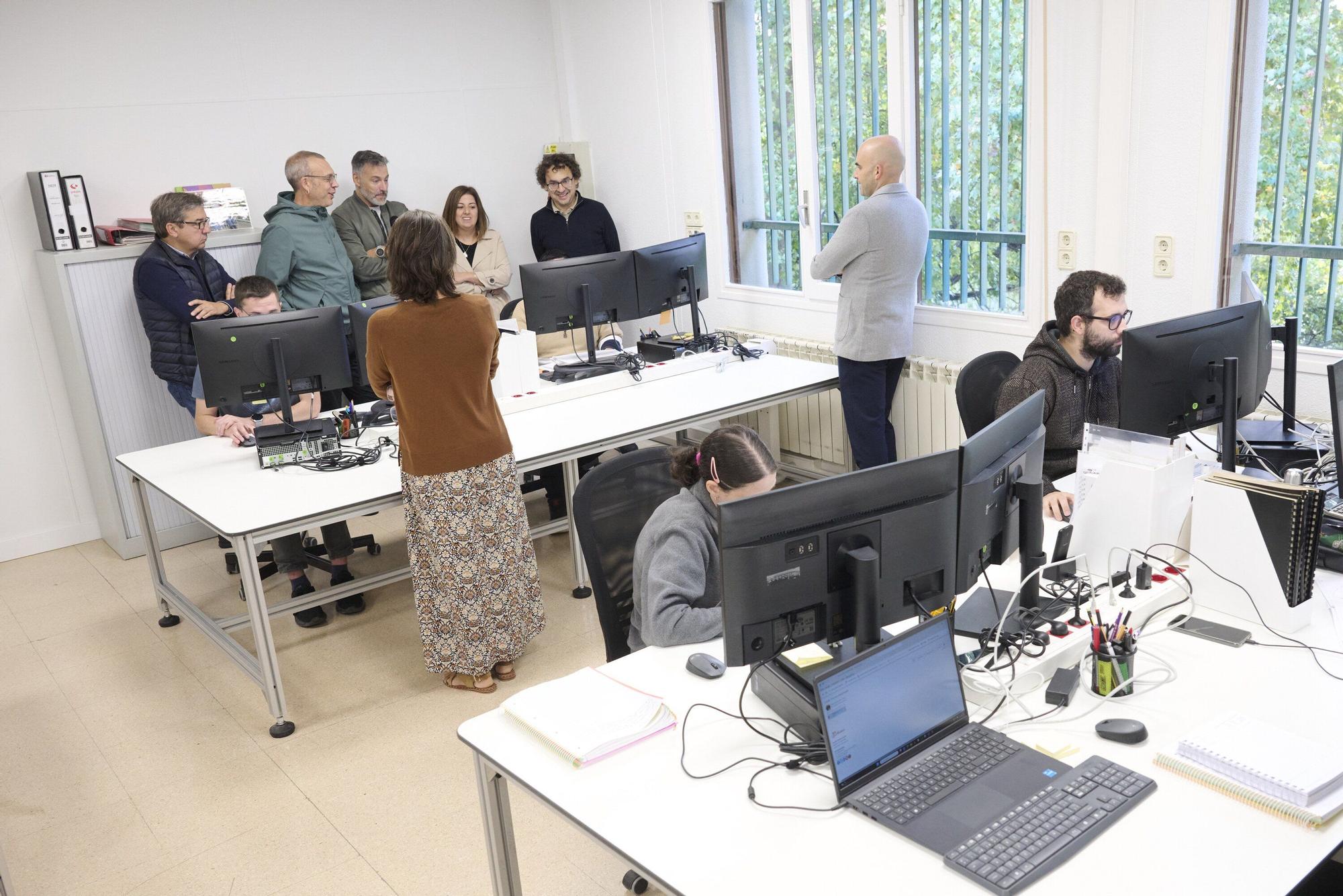 Visita municipal al Centro Ocupacional Ibaiondo