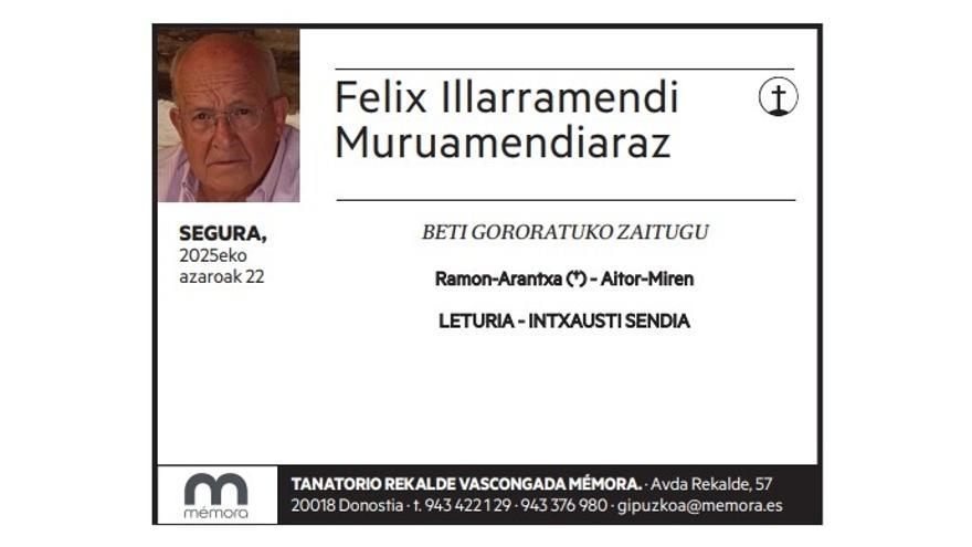 Felix Illarramendi Muruamendiaraz