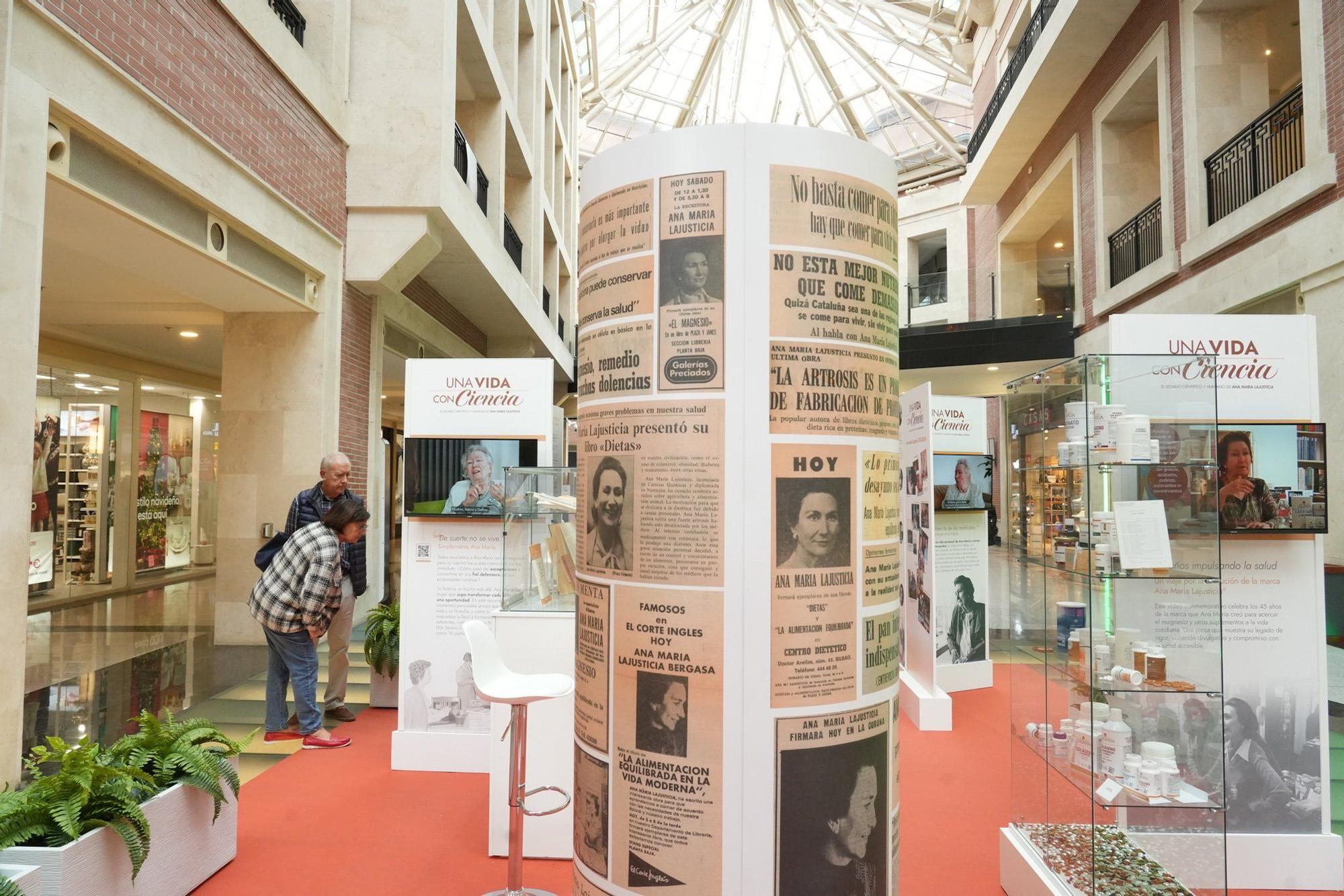 En imágenes: Bilbao recuerda a la pionera Ana María Lajusticia