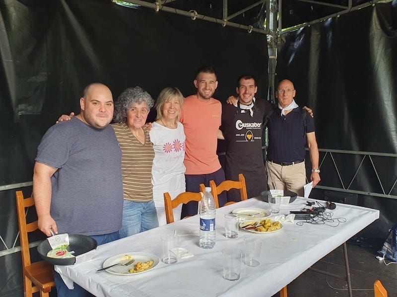 Las fiestas del barrio Aztiria de Legazpi y Gabiria, en imágenes