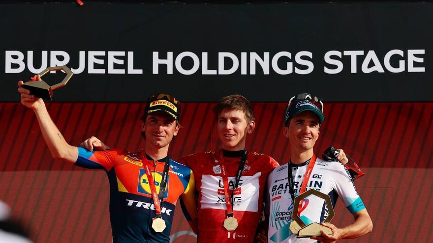 Emiratos Árabes se inventa una montaña para el UAE Tour