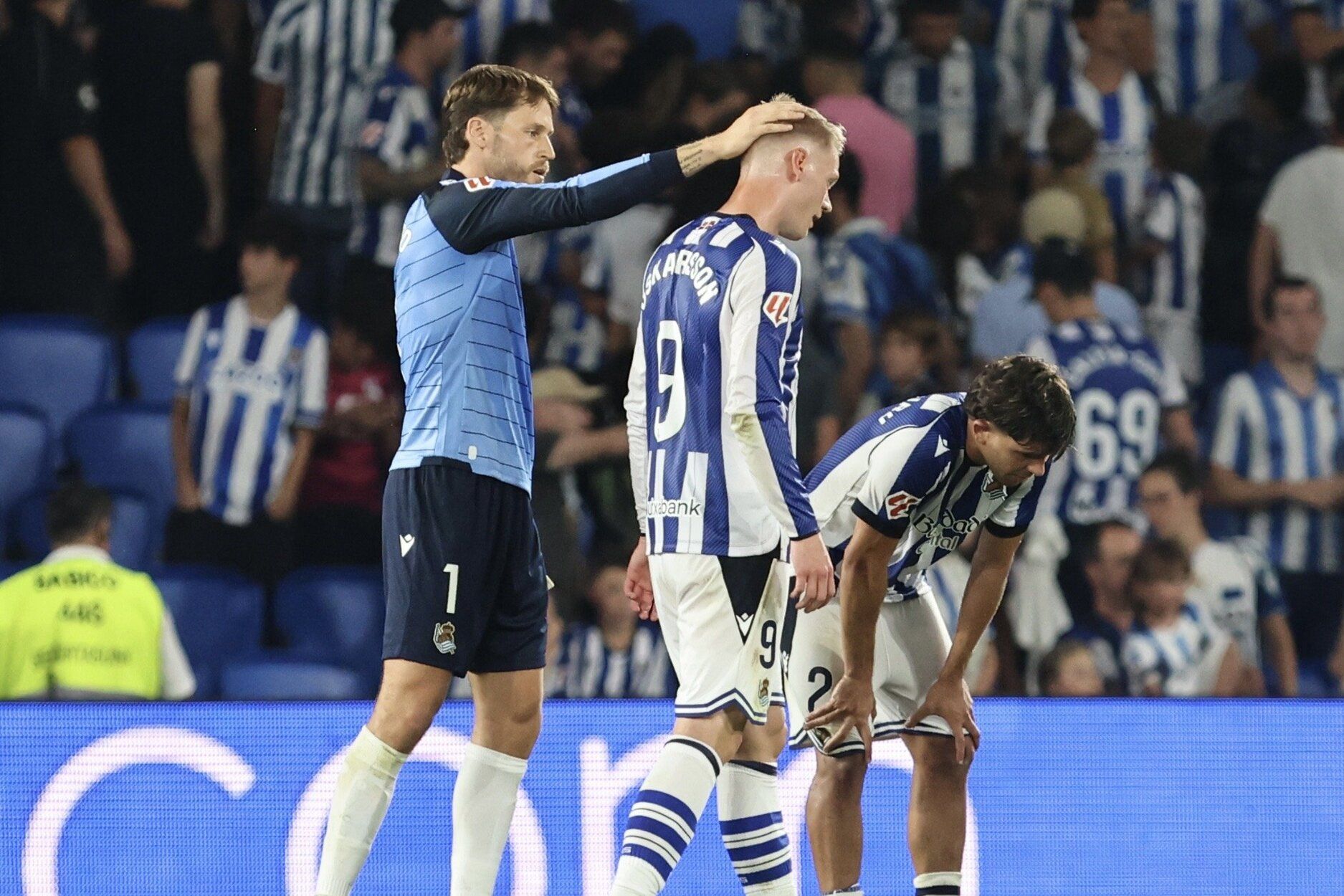 [Fotos] Partido loco en Anoeta de la Real Sociedad y el Espanyol