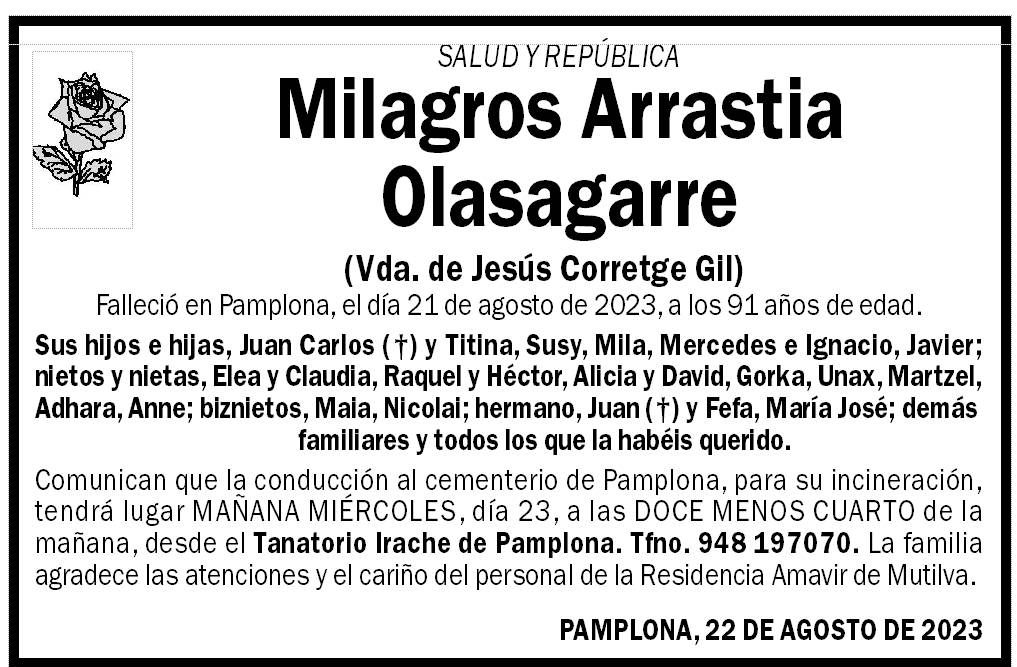 Milagros Arrastia Olasagarre