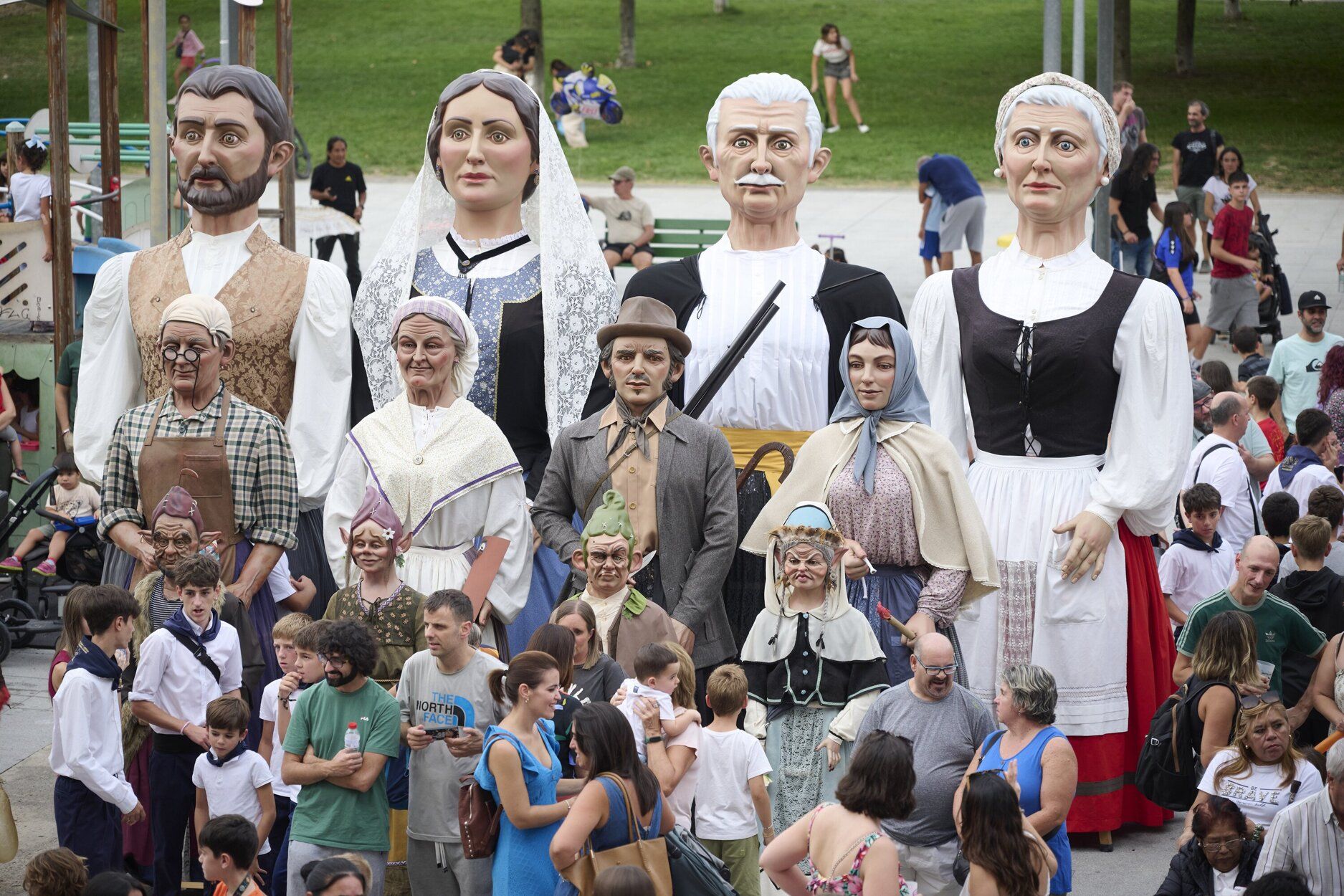 Fotos del chupinazo de Buztintxuri