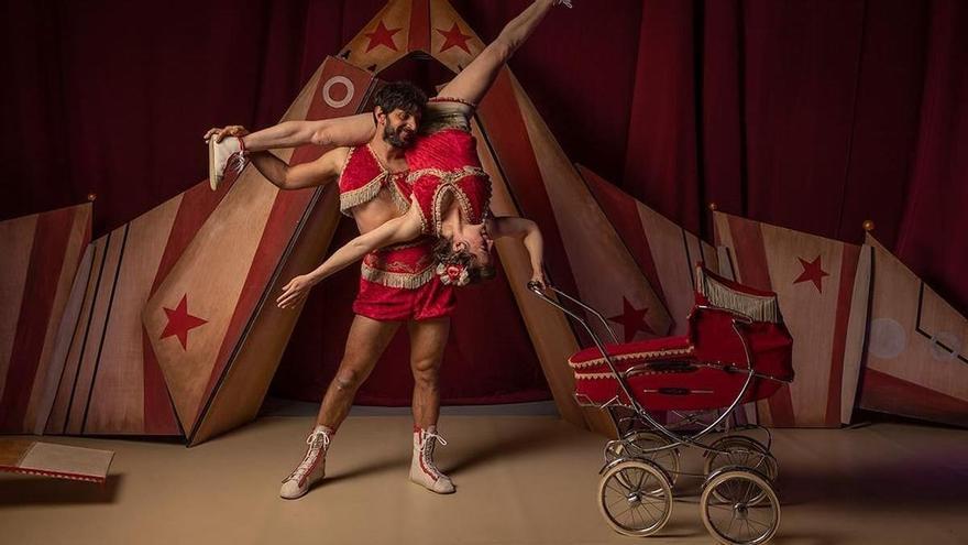 Un espectáculo acrobático en Gasteiz que convierte el caos familiar en pura comedia