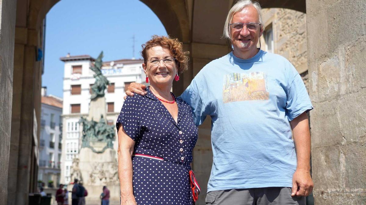 Loli García y Javier Duque, dos de las personas que hacen posible Aletxa en Verso.