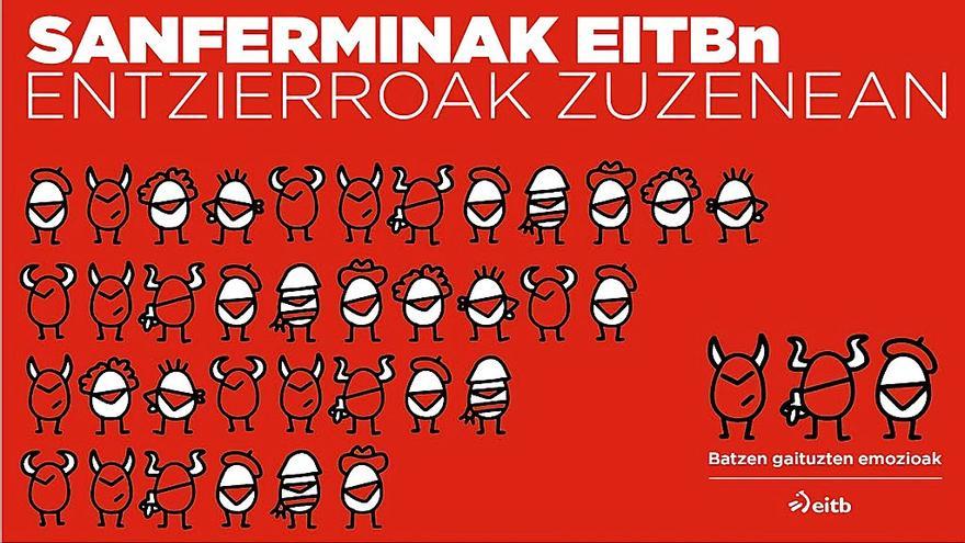ETB emitirá los encierros de San Fermín