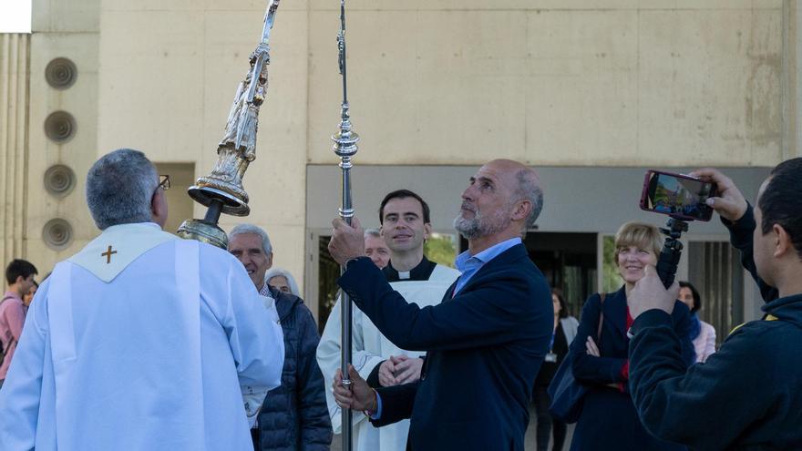 El Ángel de Aralar llega a la Universidad de Navarra