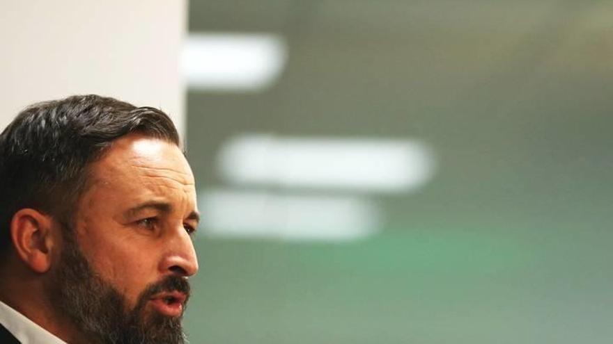 El presidente de Vox, Santiago Abascal.