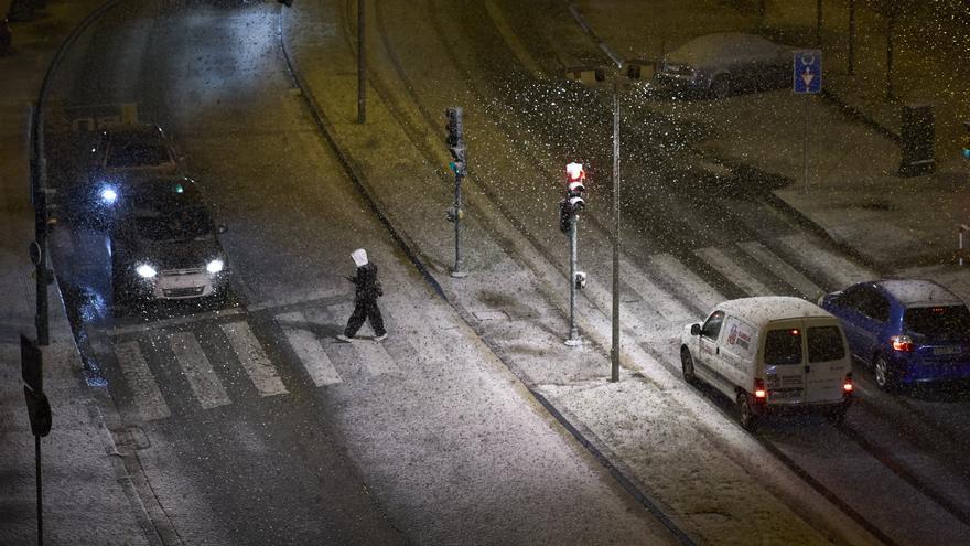 Nieve en Navarra y Pamplona: última hora de la previsión de AEMET