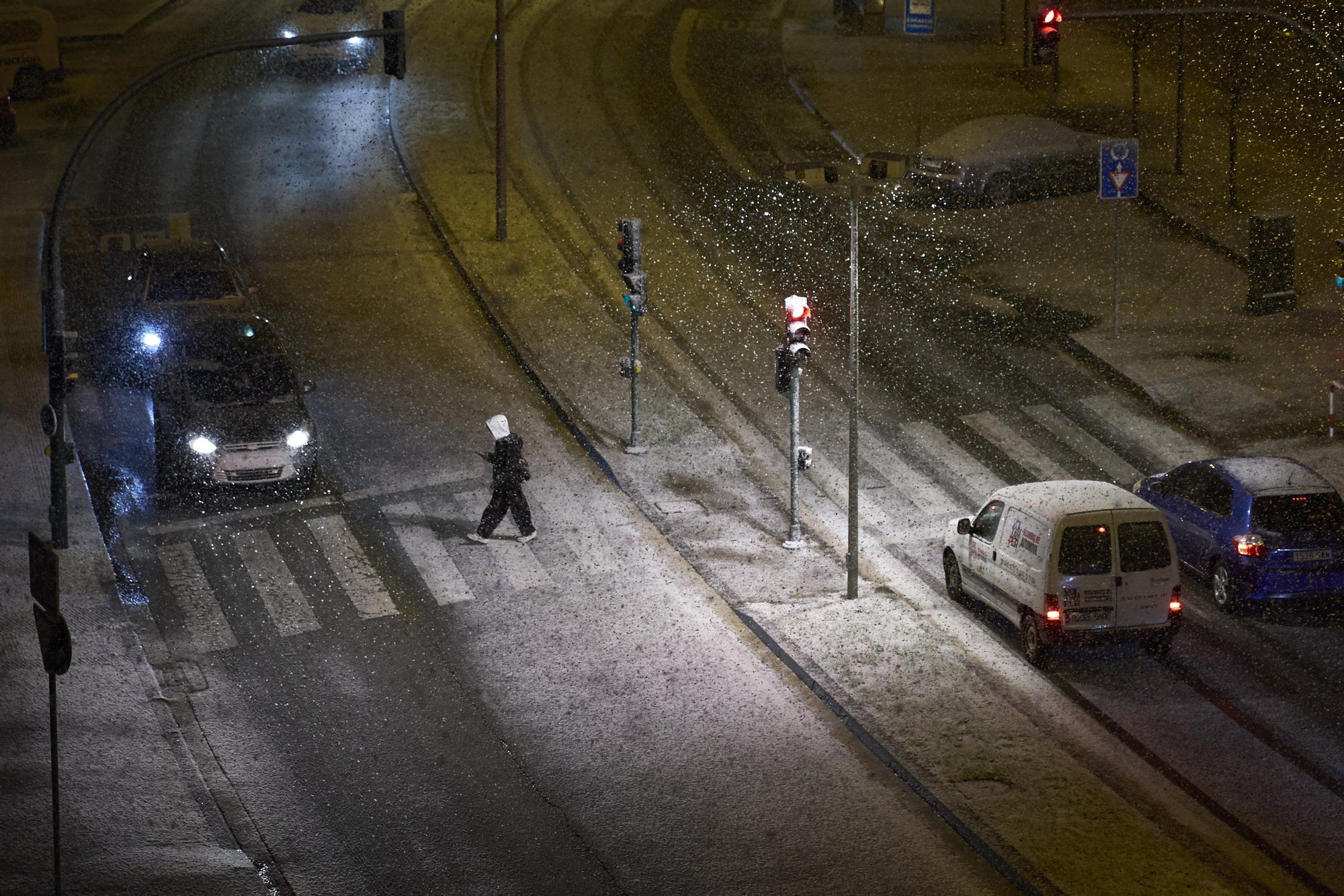Fotos de la nieve en Navarra (20 de noviembre de 2025)