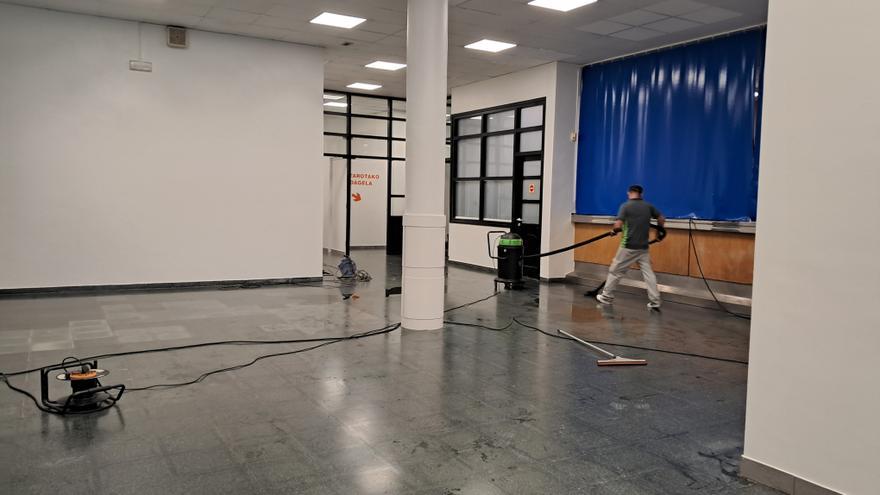 Se retrasa la reapertura del polideportivo de Usurbil prevista para el lunes