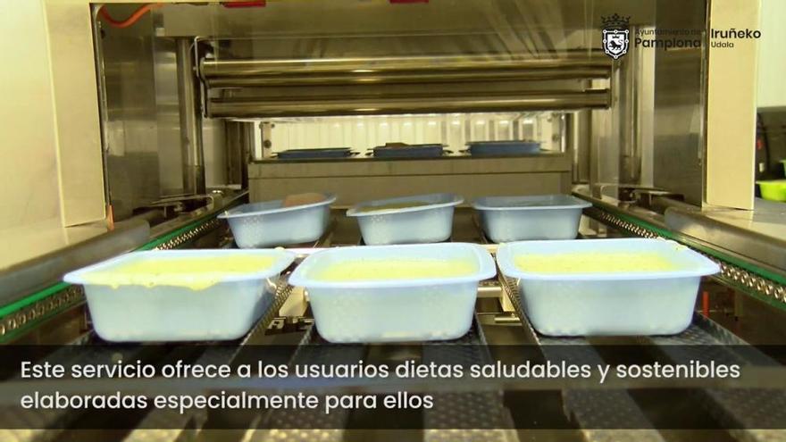 El suministro de comidas del SAD