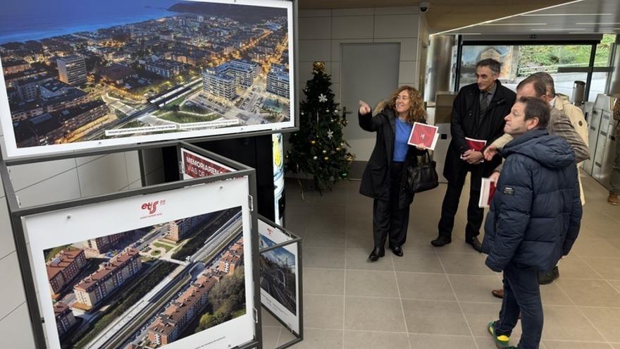 ETS celebra su vigésimo aniversario con una exposición de 143 fotografías en siete estaciones de Euskadi