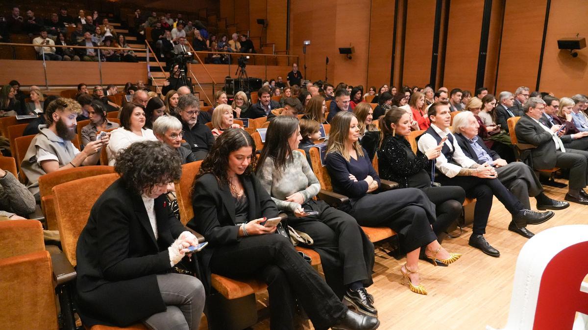 Un patio de butacas lleno para estos premios