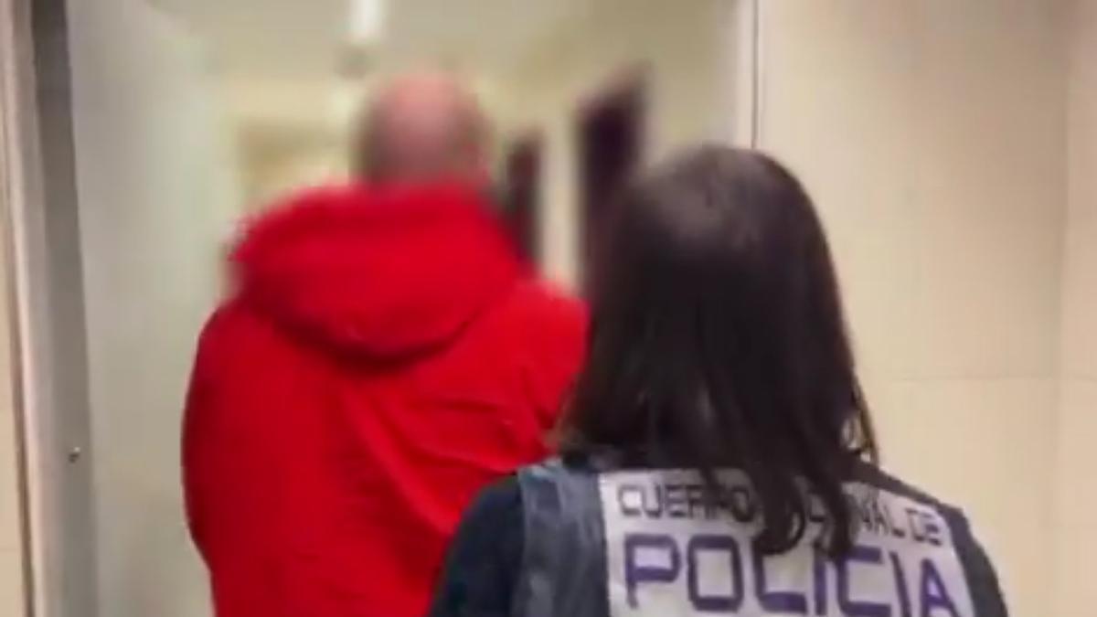 Uno de los detenidos por la Policía Nacional