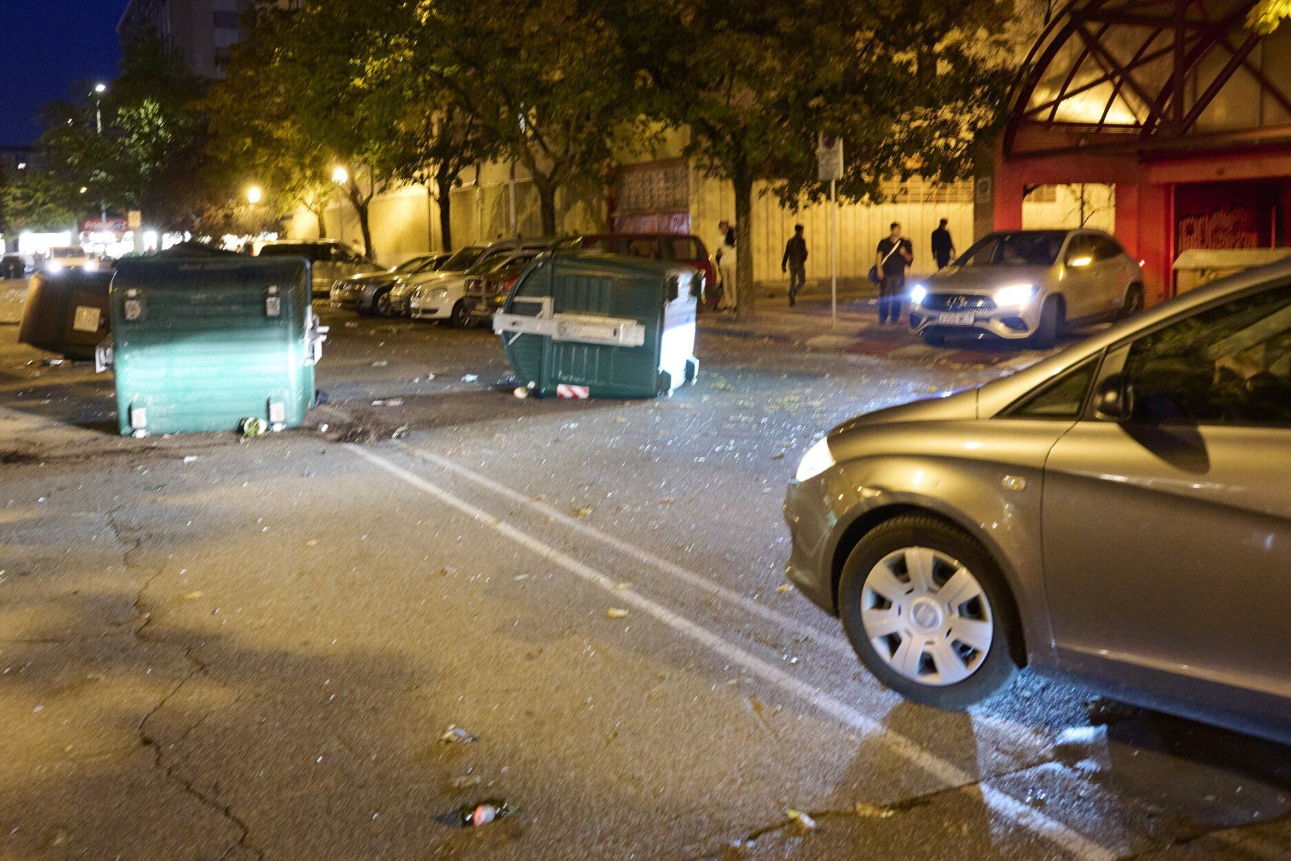 En imágenes | Altercados en la Universidad de Navarra tras la suspensión de un acto de Vito Quiles