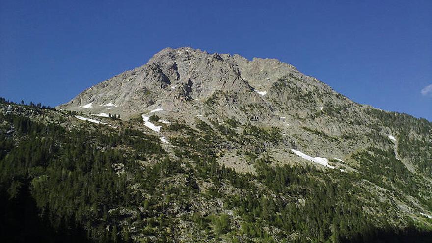 Vista de la Tuca des Corbets, en el Pirineo de Huesca.