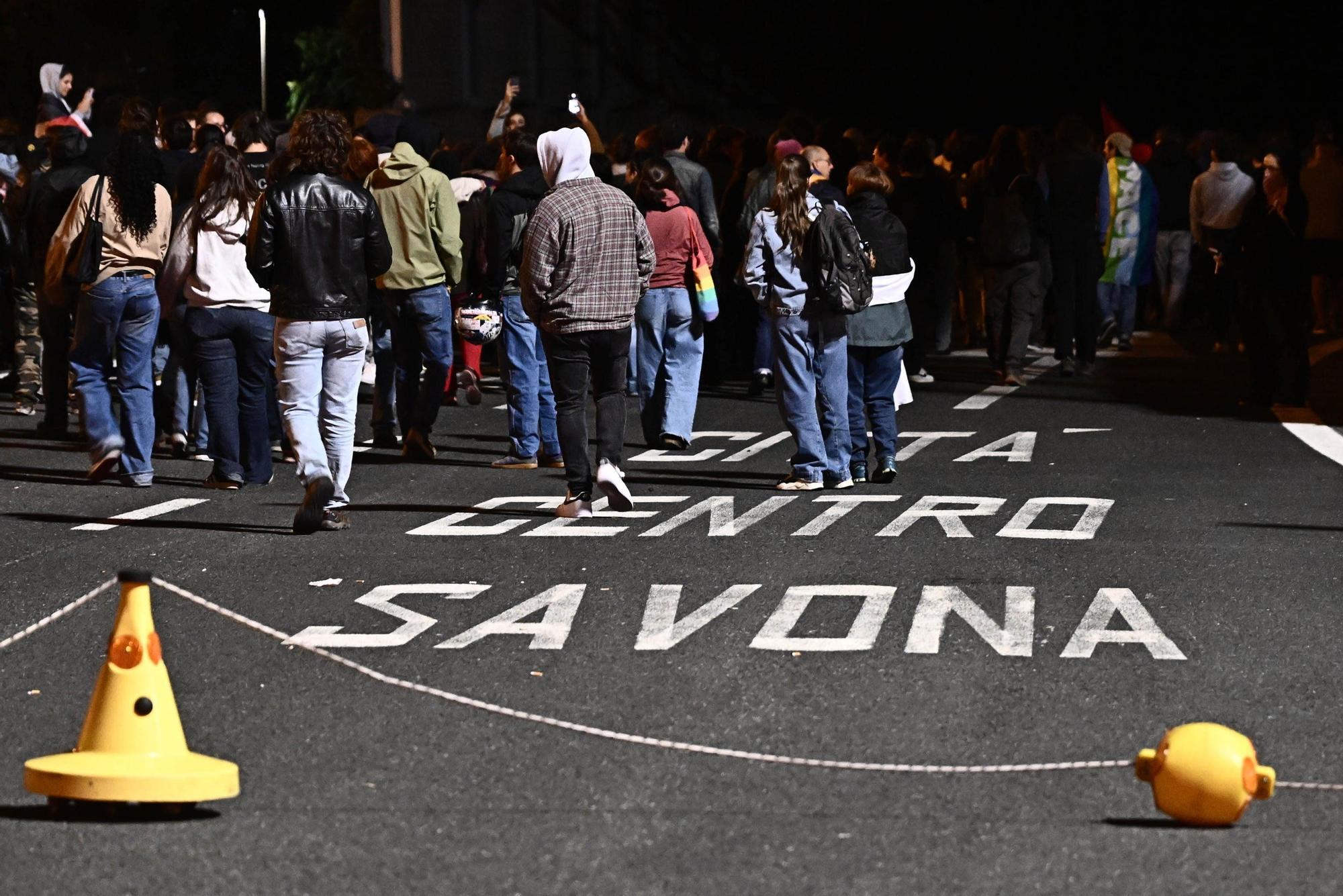 Protestas y disturbios tras la interceptación de la Flotilla Global Sumud