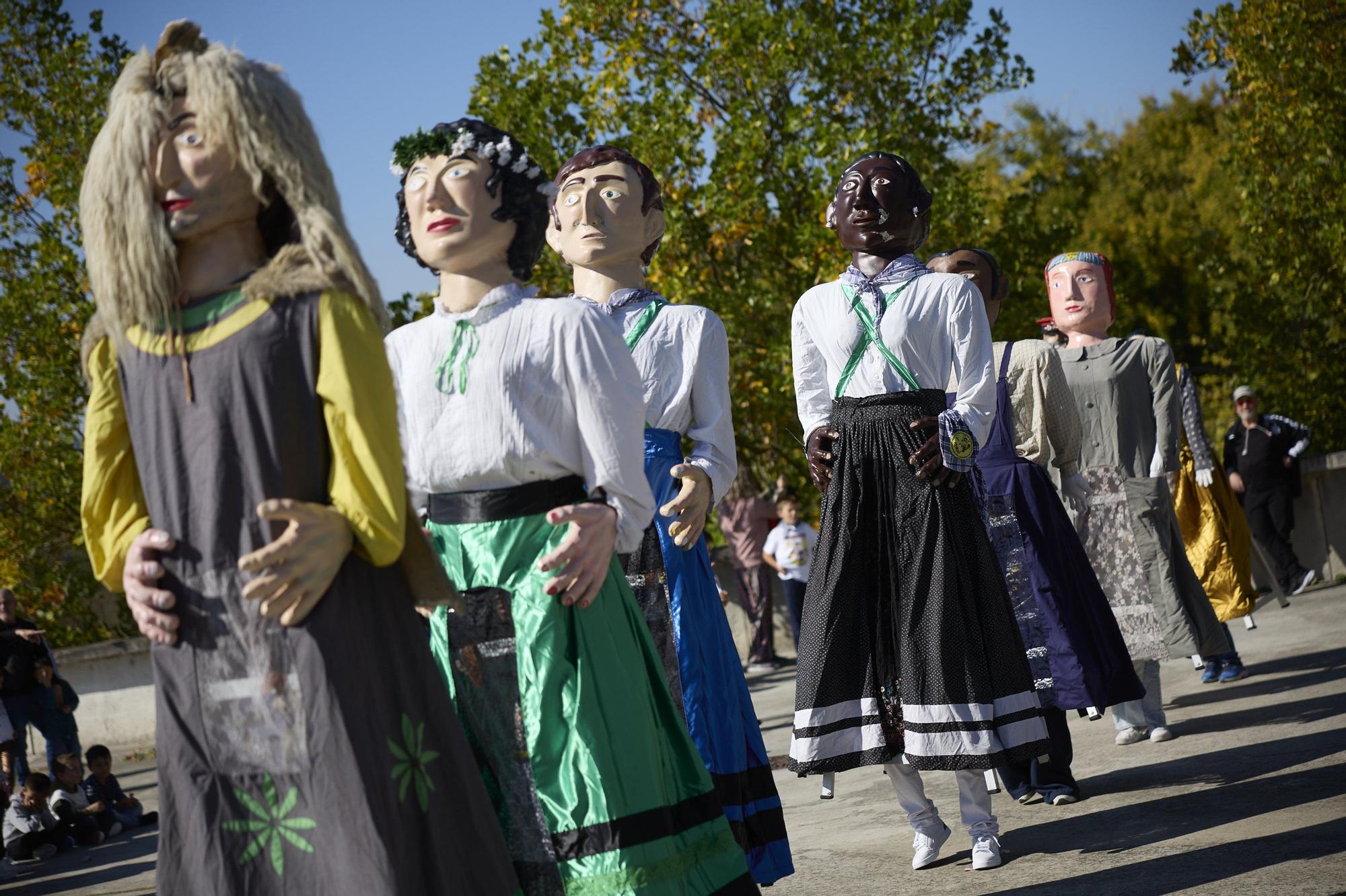 Fotos del chupinazo de fiestas de Etxabakoitz