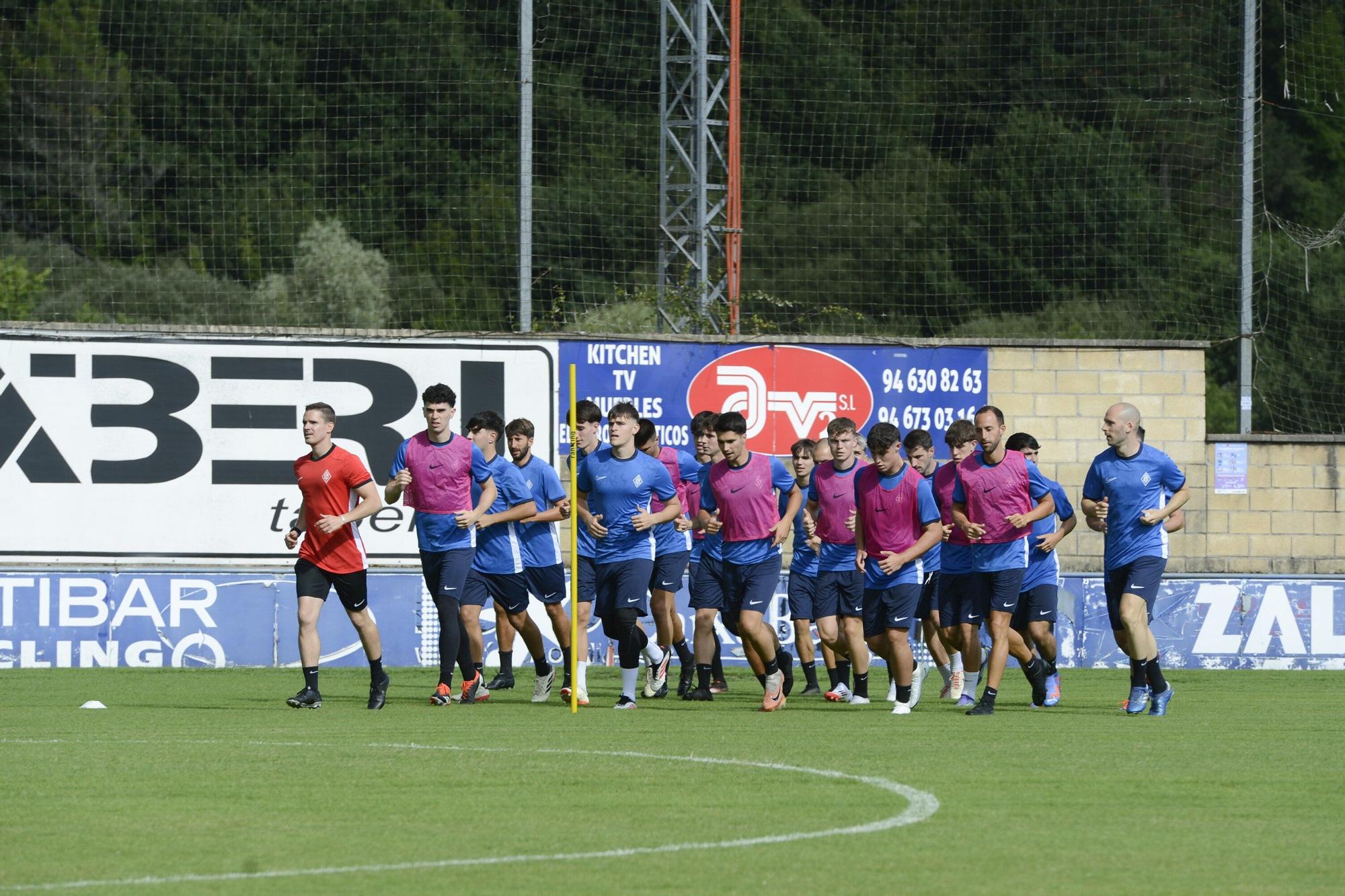 En imágenes: primer entrenamiento Amorebieta