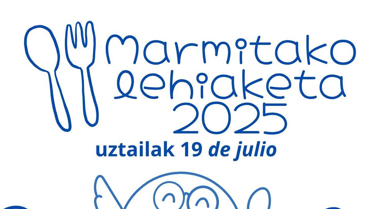Marmitako lehiaketaren kartela.