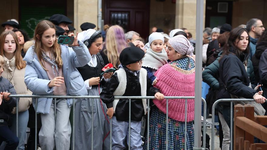Santo Tomás arranca bajo la lluvia en Donostia